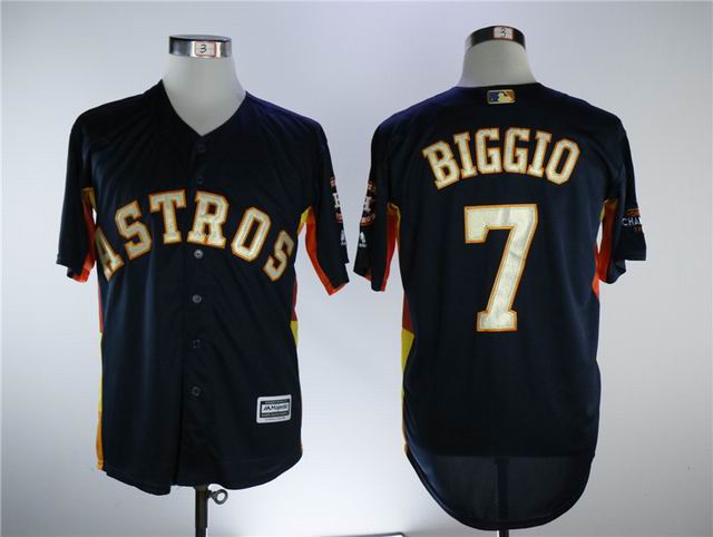 2017 world championship Houston Astros gold jerseys-007